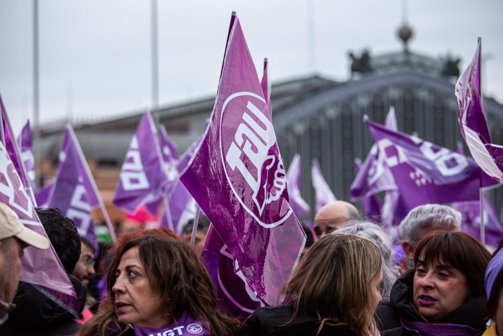 UGT se manifiesta en el 8M