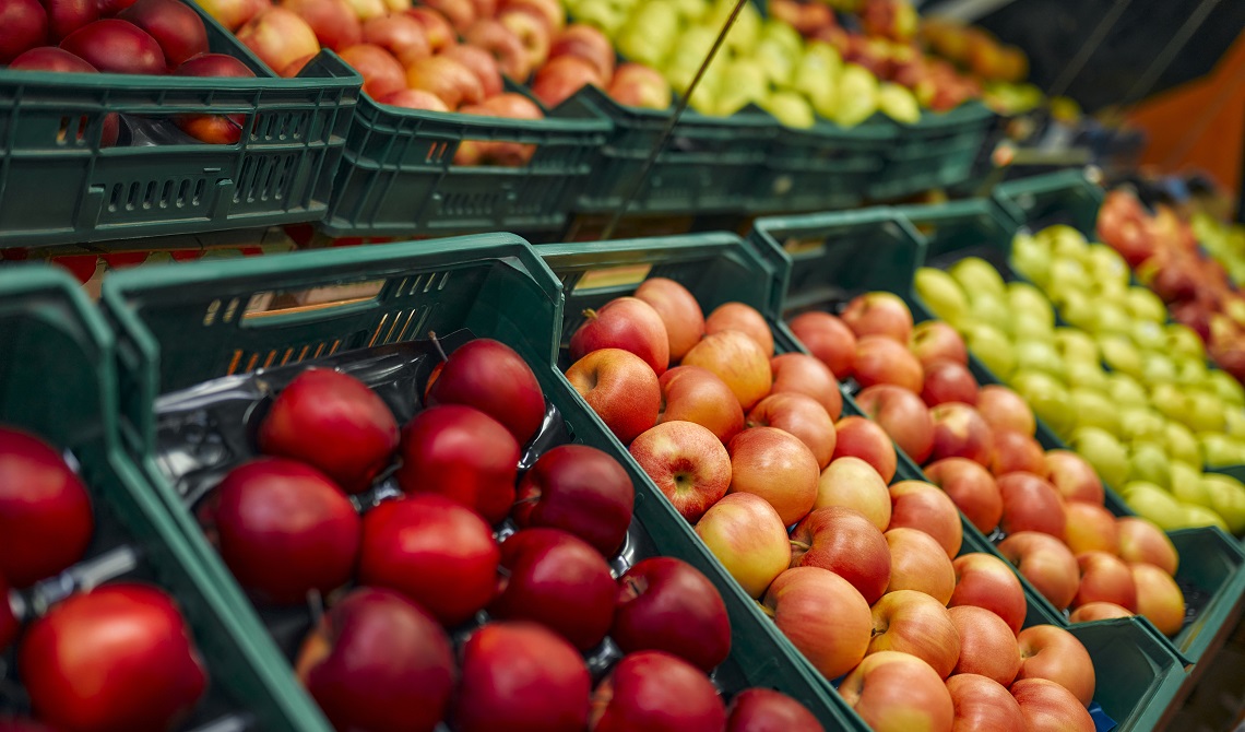 Frutas en un mercado