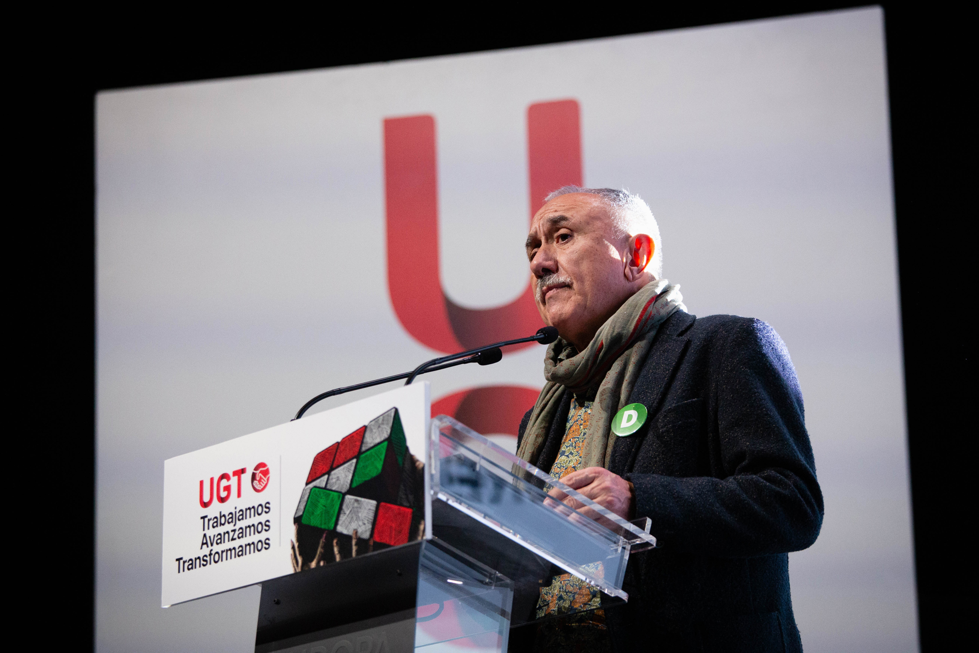 Pepe Álvarez, secretario general de UGT