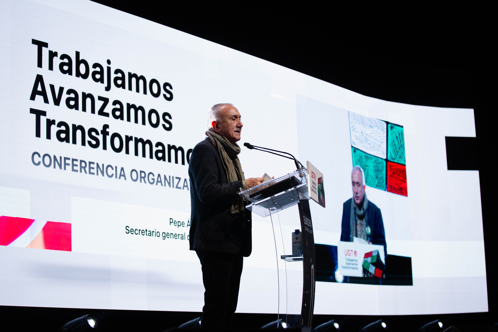 Pepe Álvarez, secretario general de UGT