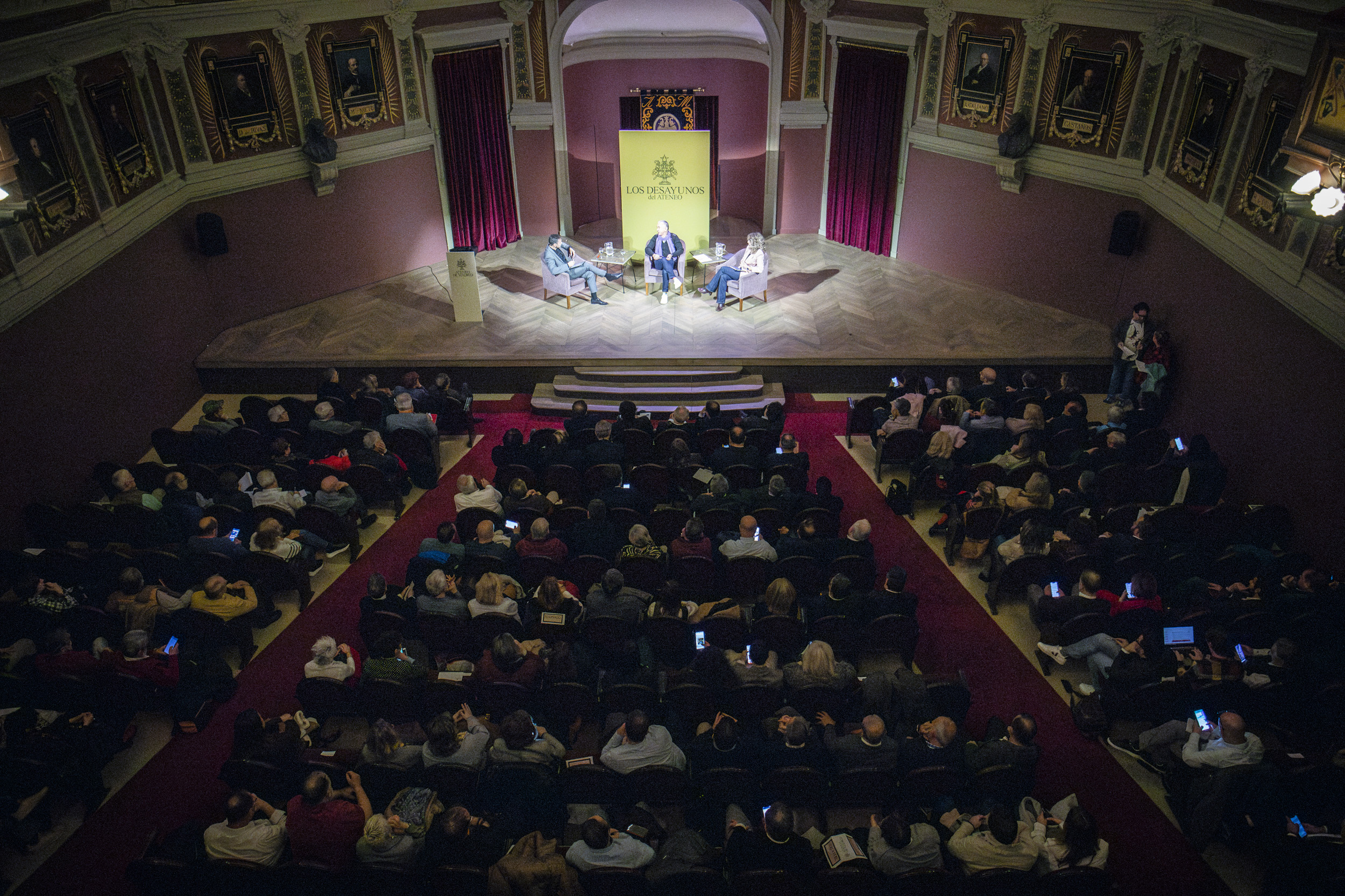 Desayunos del Ateneo de Madrid con Pepe Álvarez