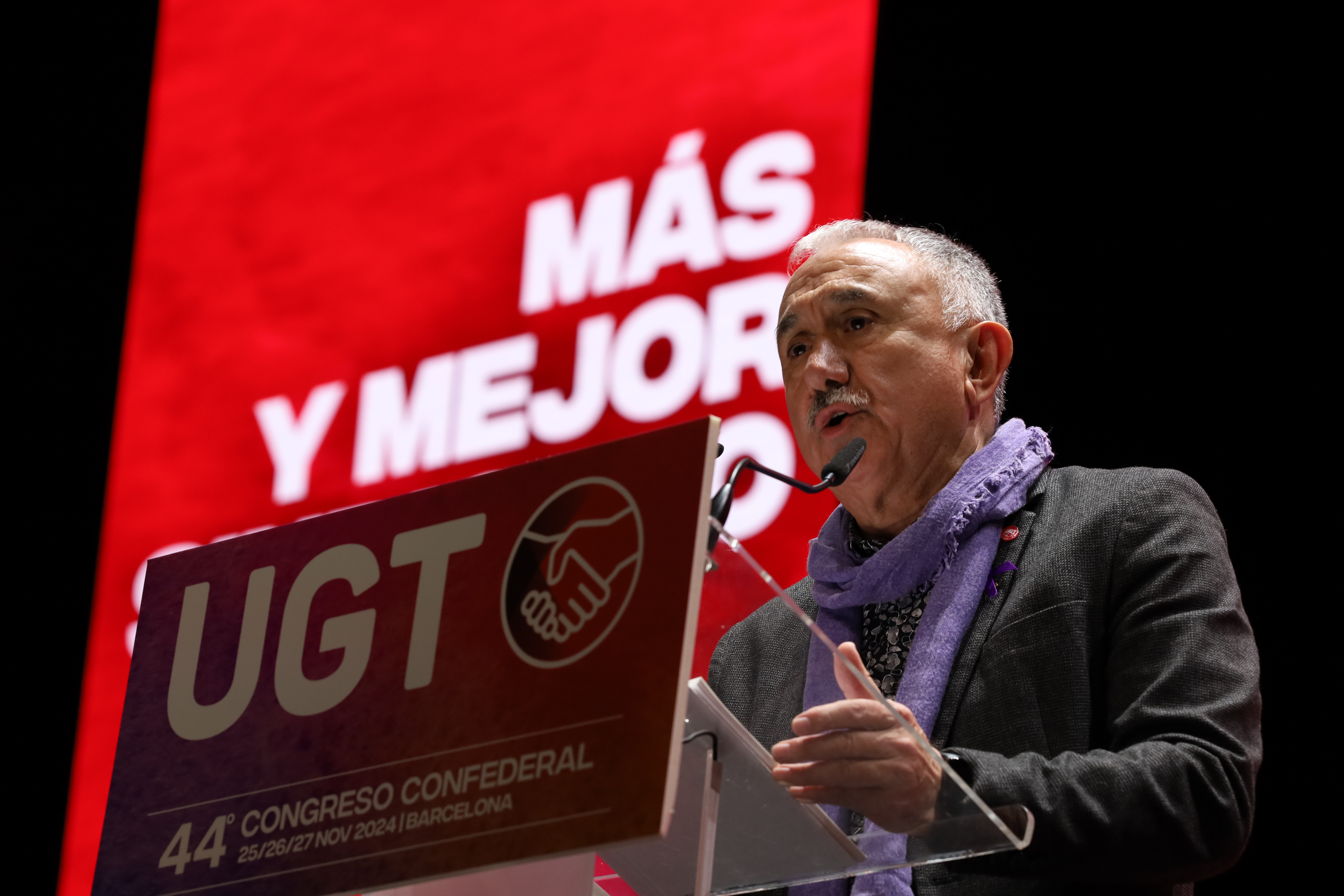 Pepe Álvarez, secretario general de UGT