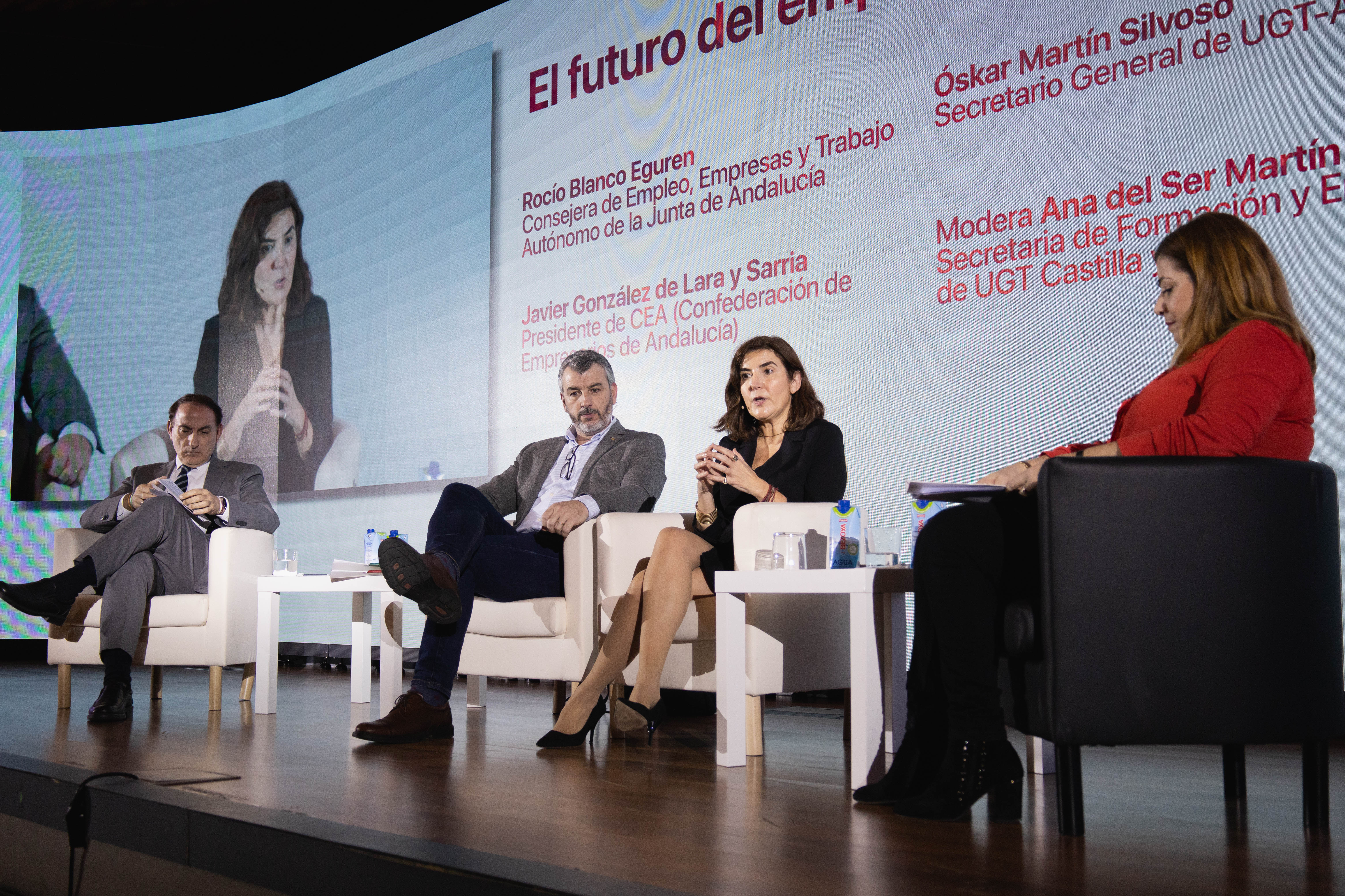 Rocío Blanco Eguren es consejera de Empleo, Empresas y Trabajo autónomo de la Junta de Andalucía