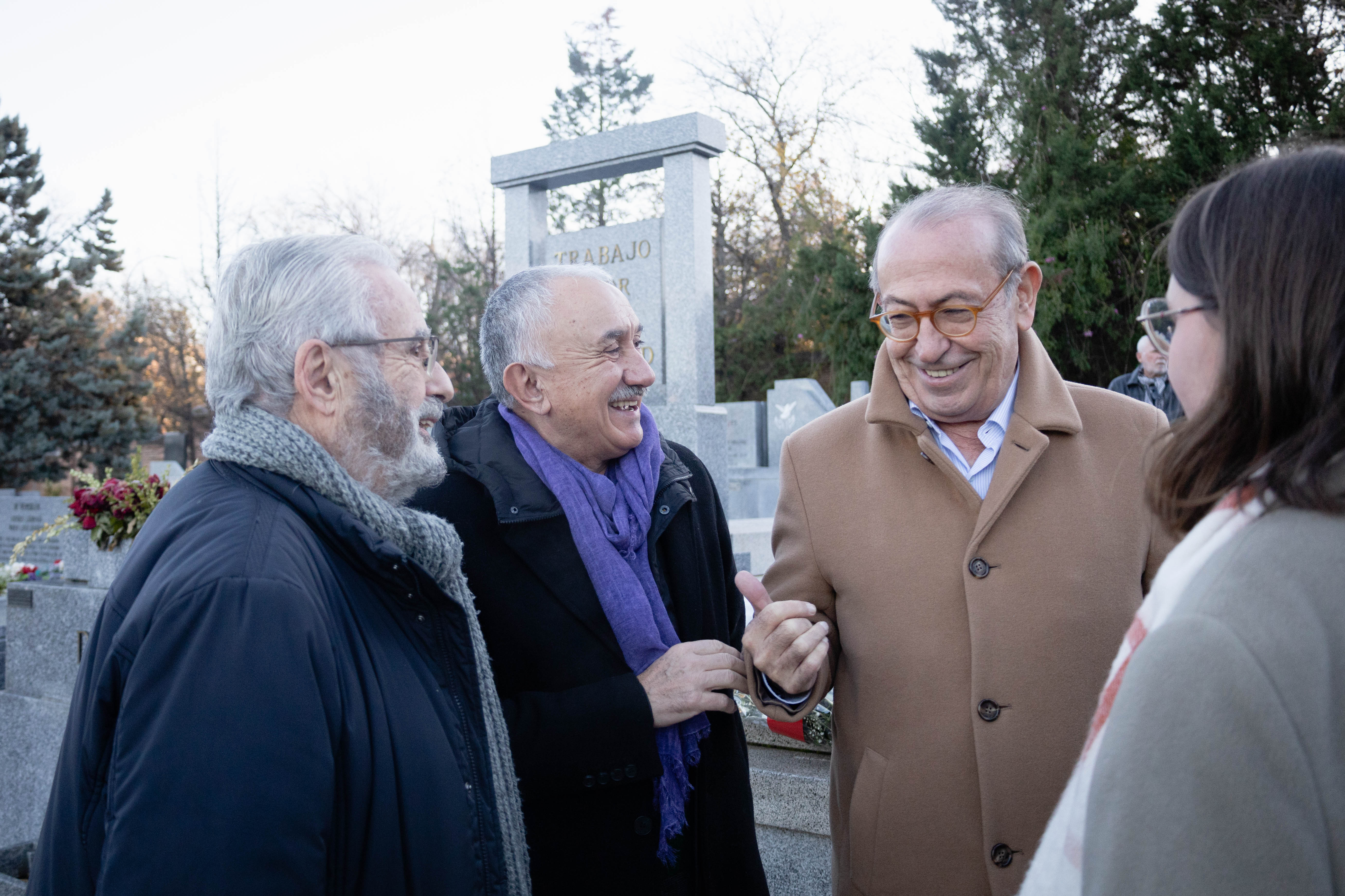 Pepe Álvarez y Nicolás Redondo Terreros