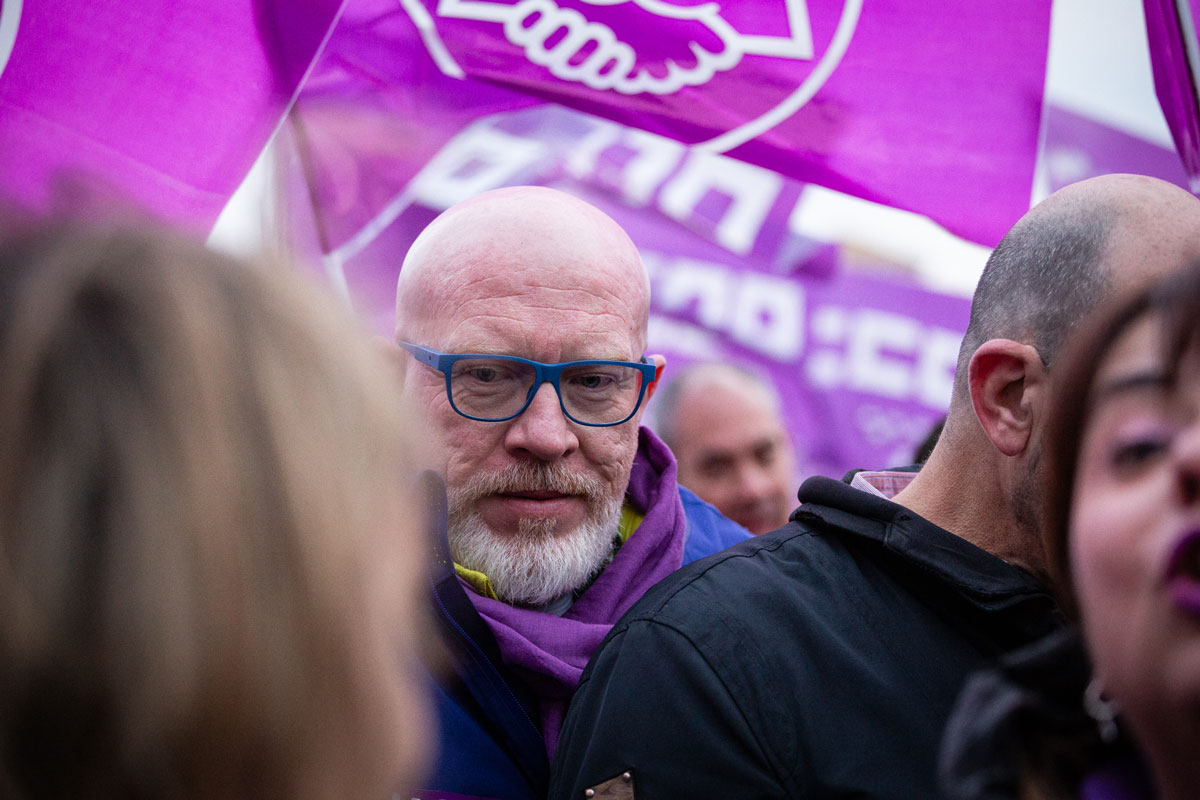 UGT en la manifestación 8M