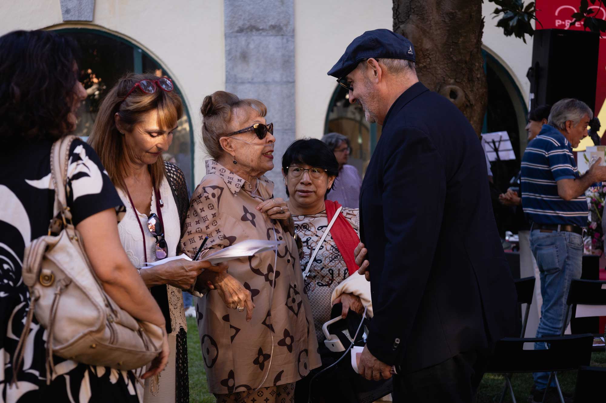 Gemma Cuervo en la entrega del premio