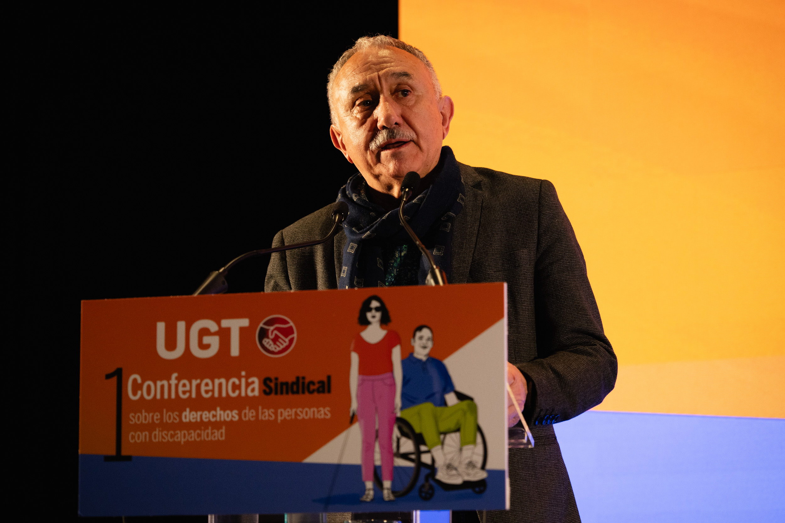 Pepe Álvarez, secretario general de UGT