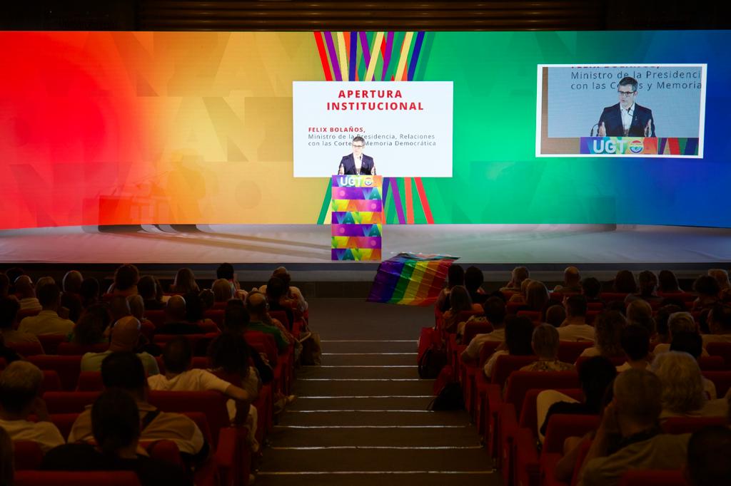 Félix Bolaños interviene en las jornadas