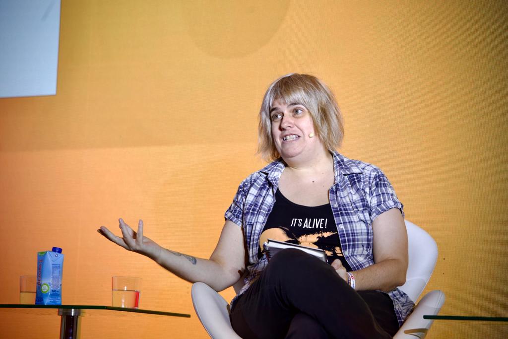 Miriam Guijarro en la presentación