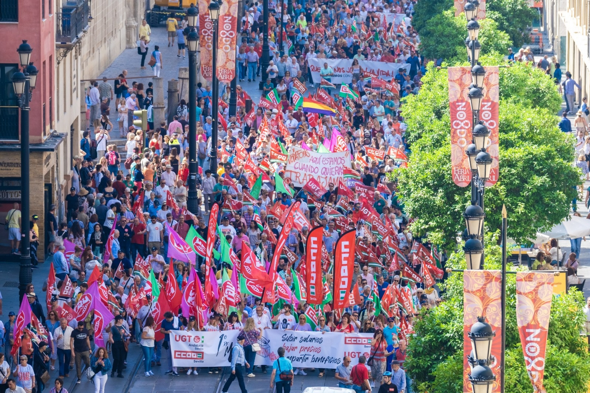 Manifestación de Andalucía