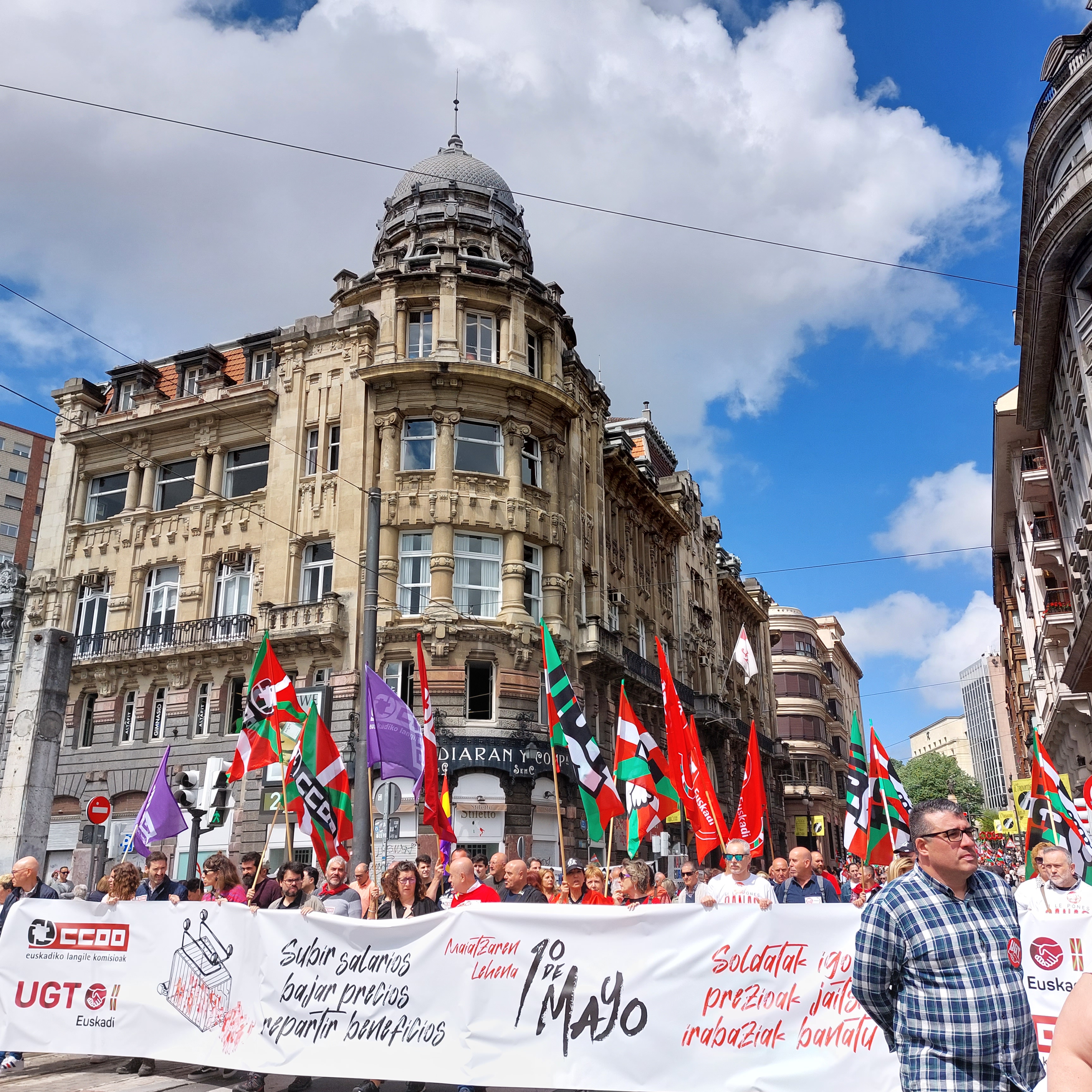 Manifestación Euskadi