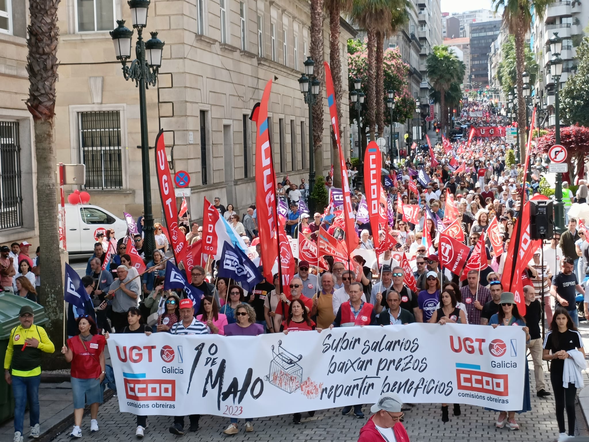 Manifestación Galicia