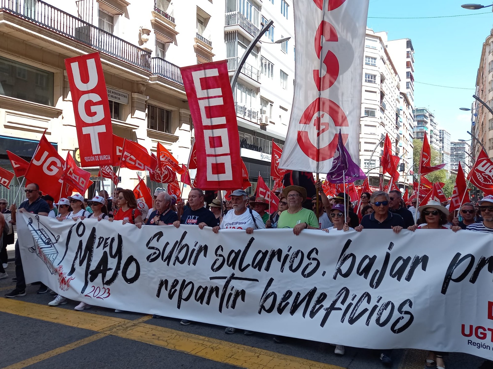 Manifestación Murcia