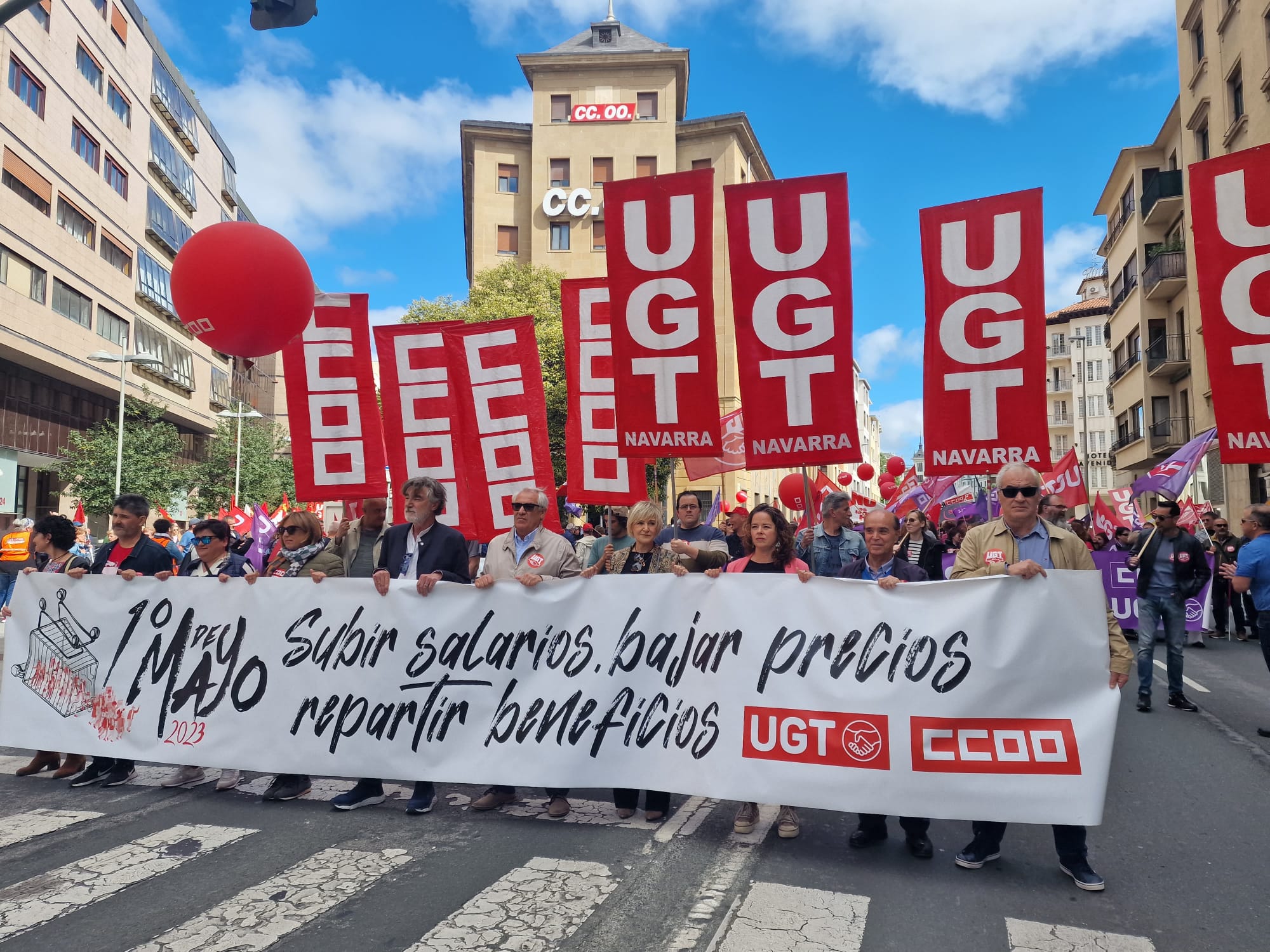 Manifestación Navarra