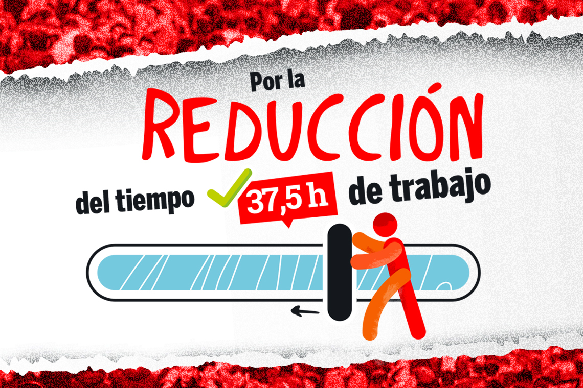 Campaña por la reducción de jornada hasta las 37,5 horas