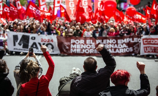 Manifestación 1º de mayo